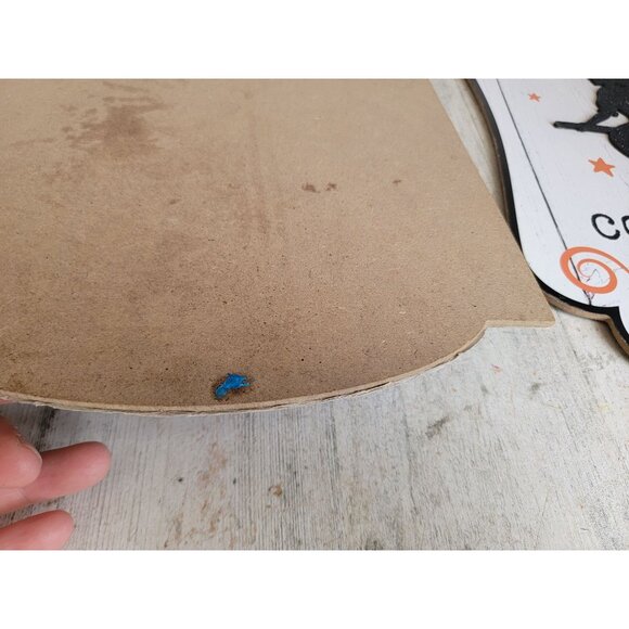 Welcome come in for a spell witch sign foolish Halloween set hanging home decor - Picture 11 of 12